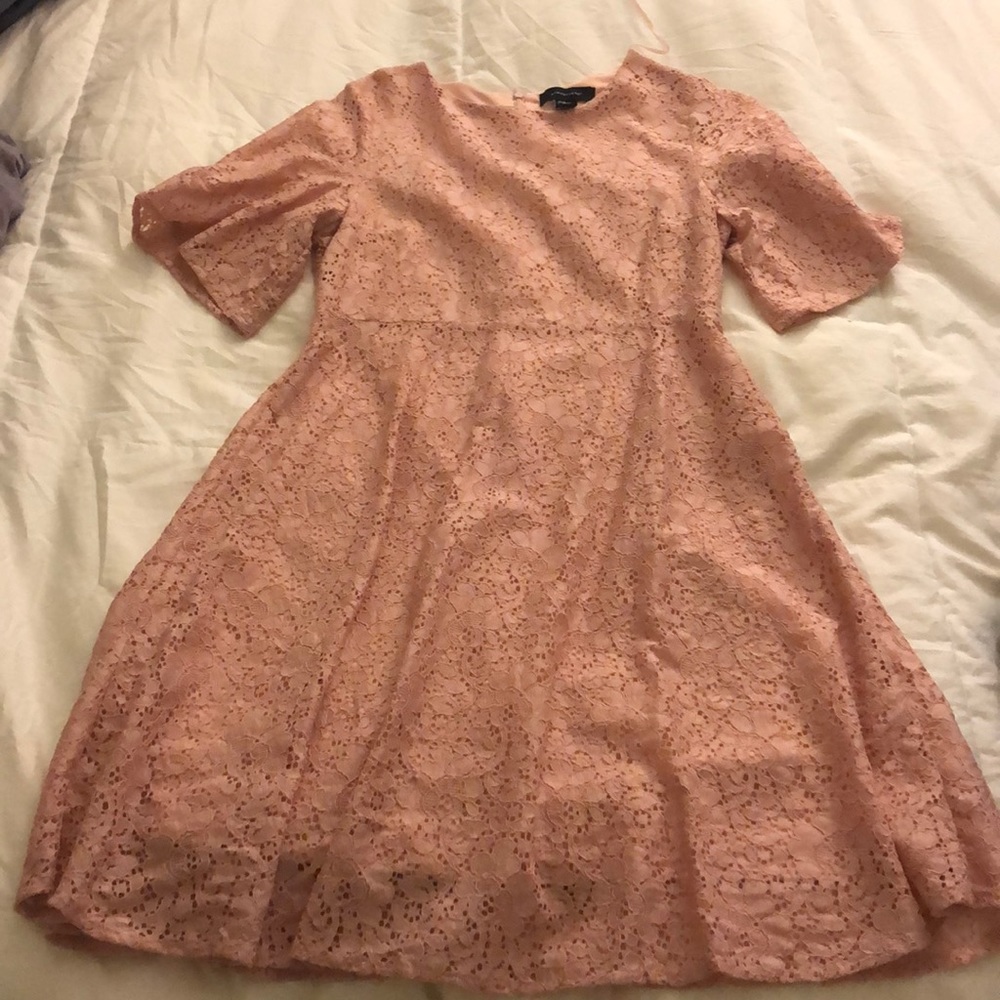 Blush Lace Dress
